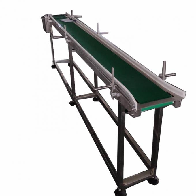 Yougao B6 60W کمربند انتقال مواد غذایی کدنویسی کنویر با چاپگر جوهر 0