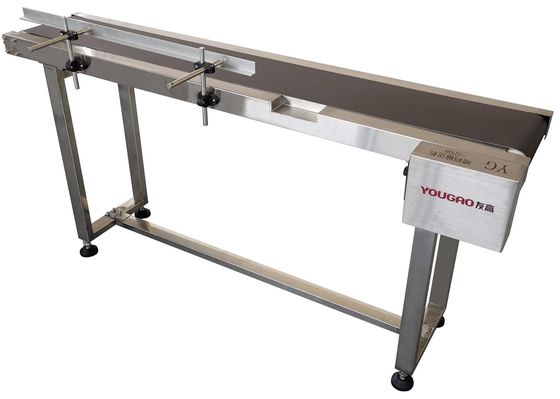Yougao B6 60W کمربند انتقال مواد غذایی کدنویسی کنویر با چاپگر جوهر