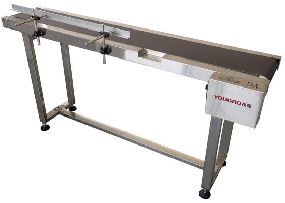 Yougao B6 60W کمربند انتقال مواد غذایی کدنویسی کنویر با چاپگر جوهر