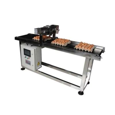 صفحه نمایش چاپگر 400W Inkjet Egg Conveyor Belt
