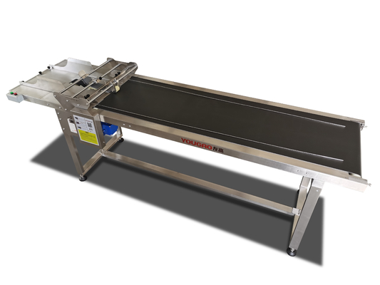 فرکانس متغیر 2200mm فولاد ضد زنگ ماشین تغذیه اصطکاک